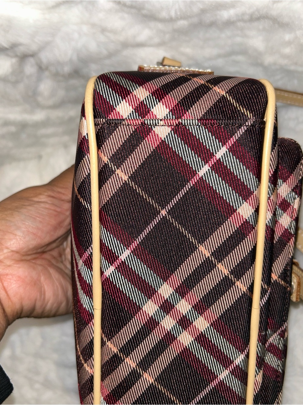 Burberry Plaid Crossbody Bag- BEAUTIFUL CONDITION - Picture 8 of 16